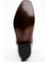 Image #7 - Lucchese Men's Brazos Western Boot, Wine, hi-res