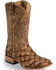 Image #1 - Cody James Men's Pirarucu Exotic Boots -  Broad Square Toe, Brown, hi-res