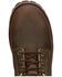 Image #6 - Chippewa Men's Wood Classic 2.0 6" Lace-Up Work Boots - Steel Toe , Bark, hi-res