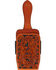 Image #2 - M & F Western Men's Embossed Leather Cell Phone Holder Clip-On Case, Natural, hi-res