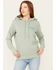 Image #1 - Wrangler Women's Logo Hoodie, Blue, hi-res