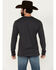 Image #4 - Wrangler Men's Real American Logo Long Sleeve T-Shirt, Grey, hi-res