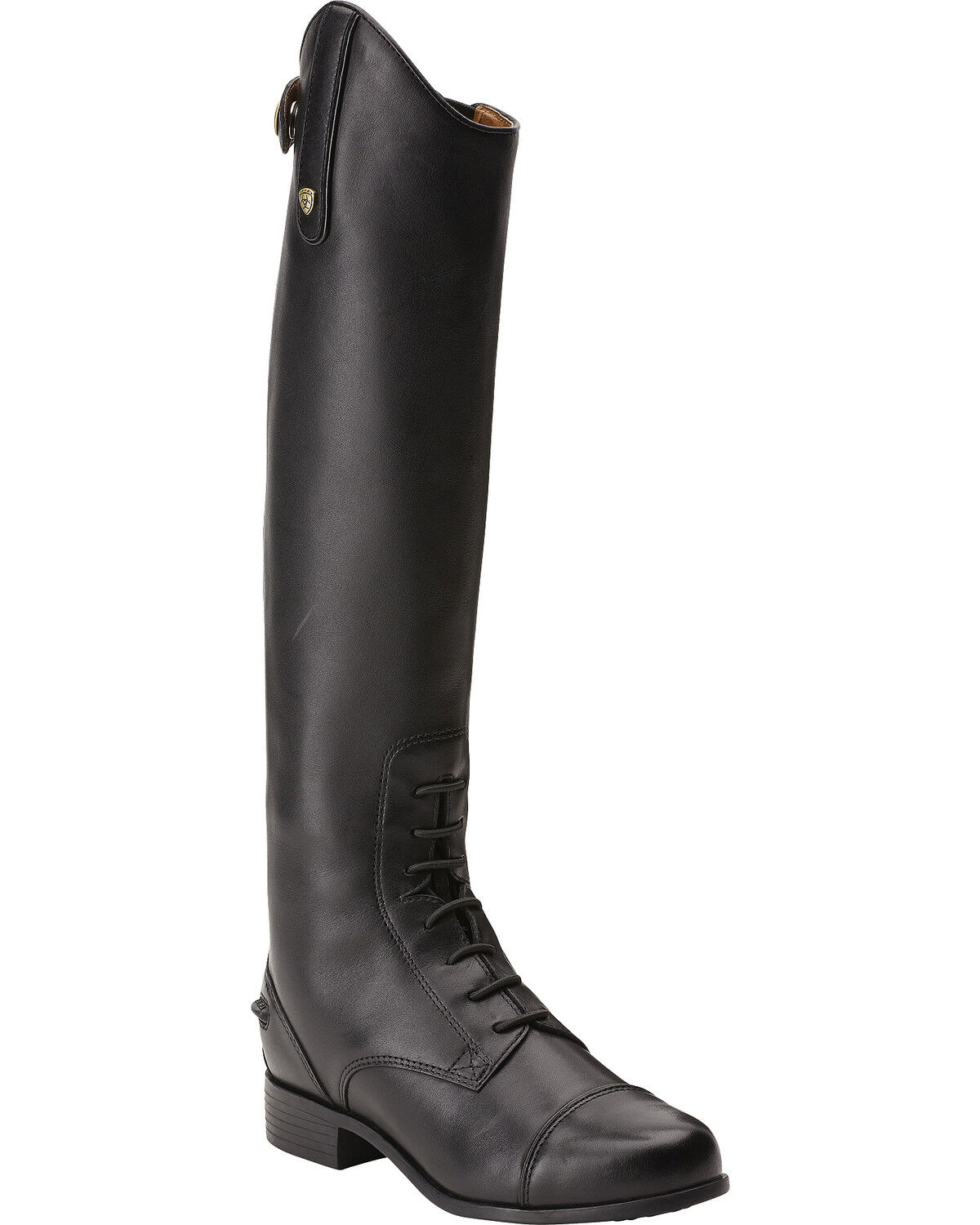 Image #1 - Ariat Kids' Heritage Contour Field Riding Boots - Round Toe, Black, hi-res