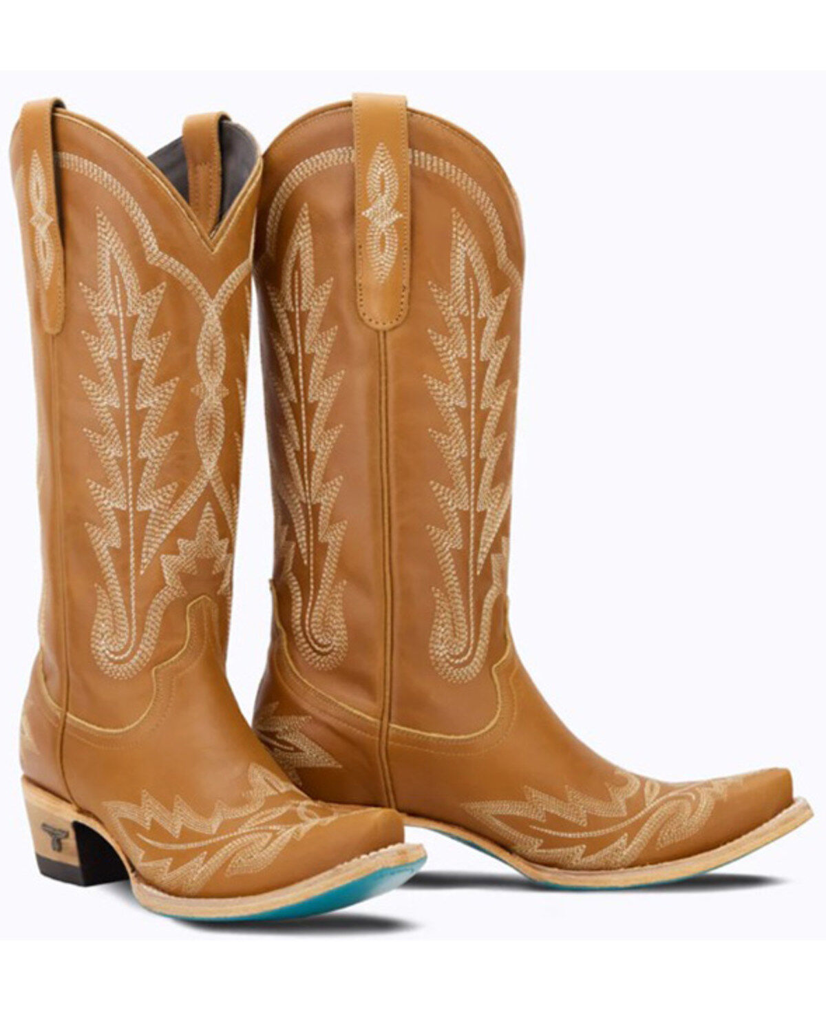 Lane Women's Lexington Western Boots - Snip Toe, Lt Brown, hi-res
