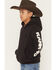 Image #3 - RANK 45&reg; Boys' Solid Flank Hooded Sweatshirt, Black, hi-res