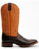 Image #2 - Cody James Men's Melbourne Cognac Leather Western Boots - Broad Square Toe, Orange, hi-res