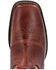 Image #6 - Durango Men's Rebel Performance Western Boots - Square Toe, Pecan, hi-res