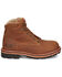 Image #2 - Chippewa Men's Thunderstruck 6" Lace-Up Waterproof Work Boots - Round Toe , Lt Brown, hi-res