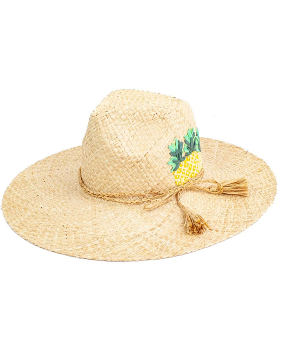 Image #1 - Peter Grimm Women's Natural Sancho Straw Resort Hat, Natural, hi-res