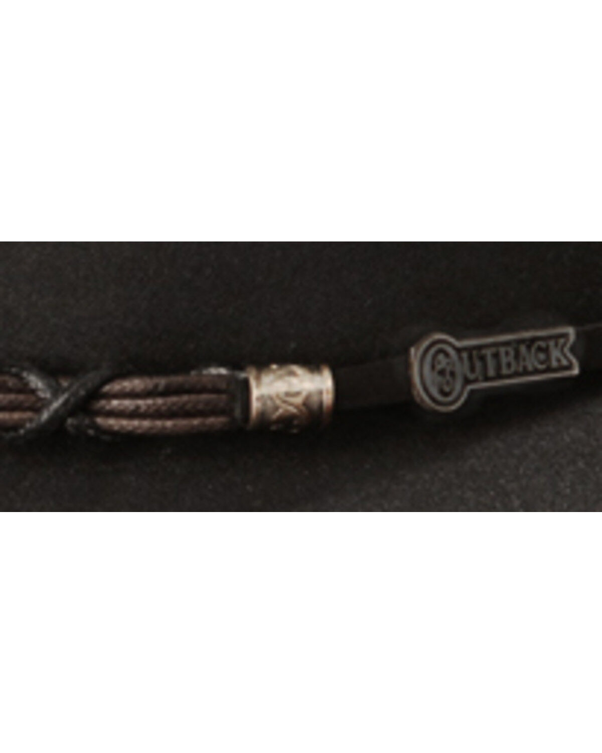 Image #2 - Outback Trading Co Men's Bootlegger Oilskin Hat, Black, hi-res