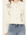 Image #3 - Blue B Women's Cowgirl Embroidered Denim Trucker Jacket, , hi-res