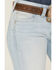 Image #2 - Ariat Women's R.E.A.L. Light Wash Zayla Low Rise Straight Leg Stretch Denim Jeans , Light Wash, hi-res