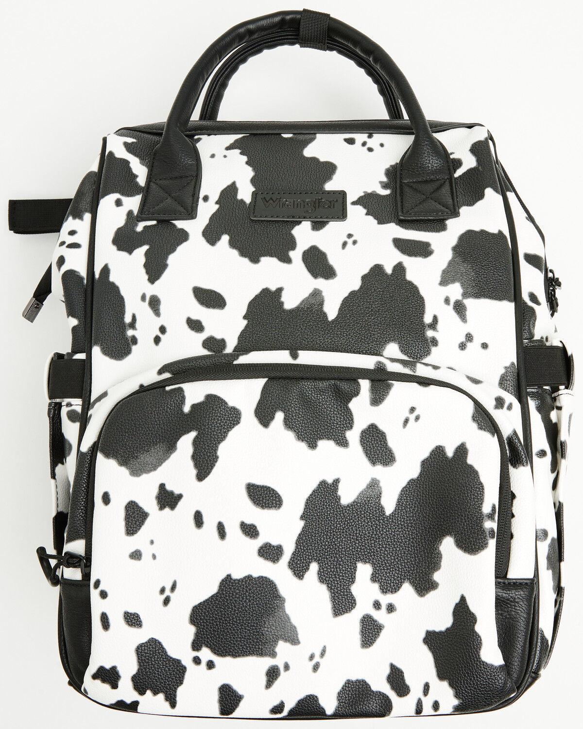 Image #2 - Wrangler Women's Cow Print Backpack, Black, hi-res