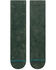 Image #2 - Stance Men's Icon Crew Socks, Dark Green, hi-res