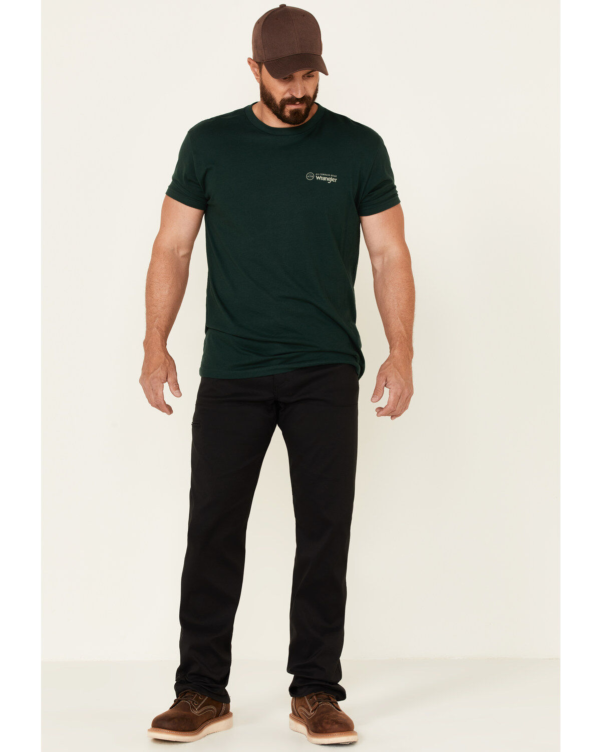 ATG by Wrangler Men's Caviar Synthetic Stretch Utility Pants, Black, hi-res