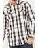 Image #3 - Moonshine Spirit&reg; Men's Skylark Plaid Print Long Sleeve Pearl Snap Western Shirt, White, hi-res