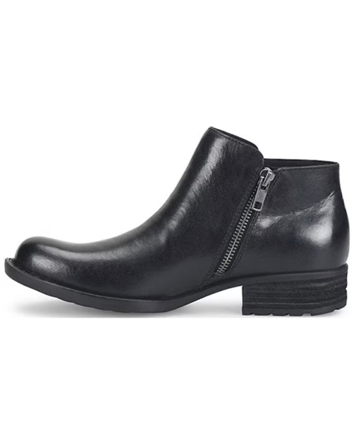 Image #3 - Born Women's Kace Booties - Round Toe, Black, hi-res