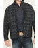 Image #3 - RANK 45&reg; Men's Aries Tonal Southwestern Softshell Jacket - Big, Black, hi-res