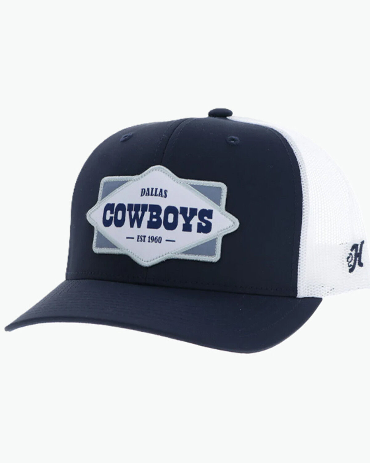 Hooey Men's Dallas Cowboys Trucker Cap, Navy, hi-res