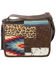 Image #2 - STS Ranchwear by Carroll Women's Chaynee Mountain Della Crossbody , Brown, hi-res