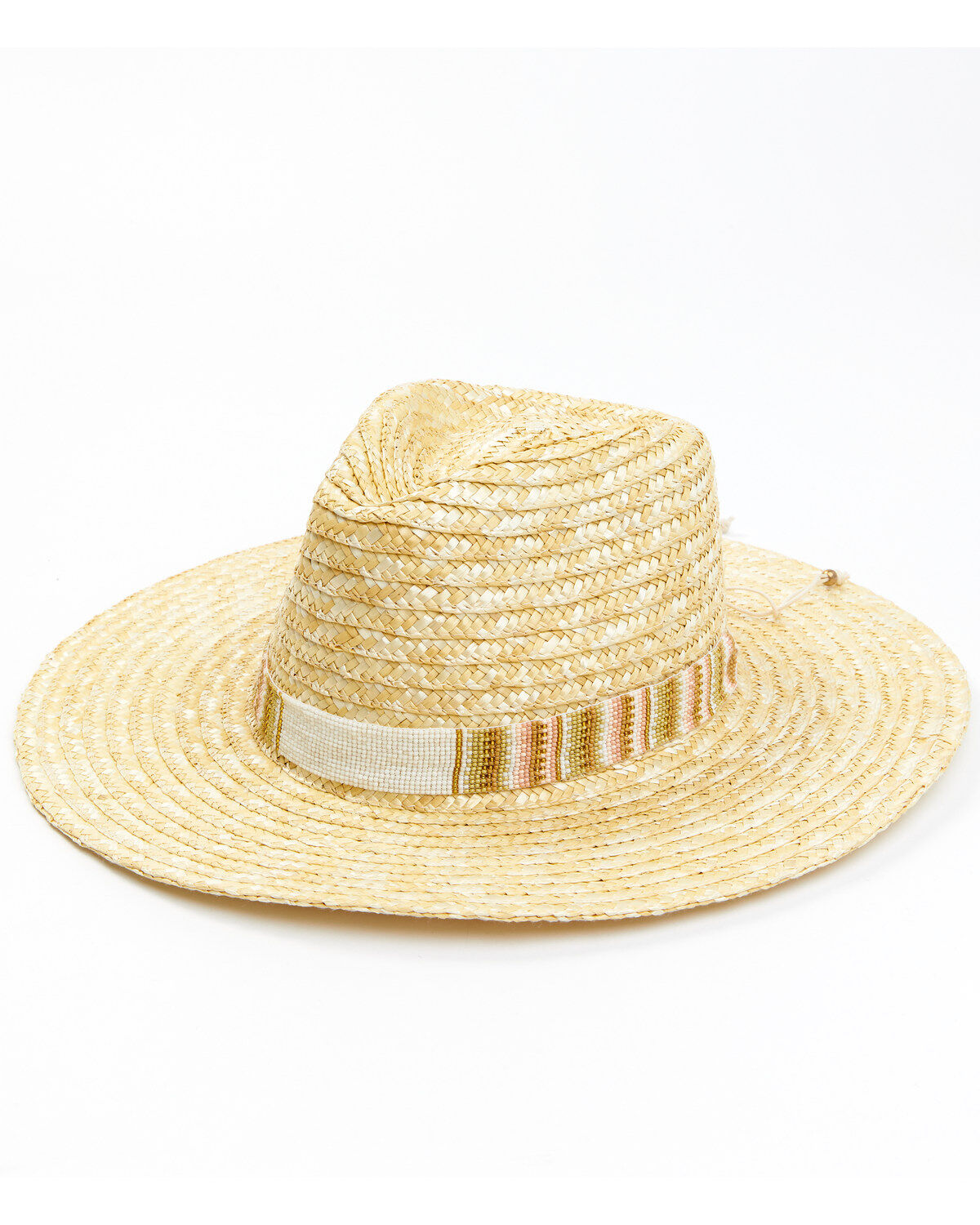 Image #1 - Nikki Beach Women's Tulum Milan Straw Fashion Hat, Natural, hi-res