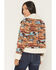 Image #4 - Rock & Roll Denim Women's Tapestry Sherpa Jacket, Moss Green, hi-res