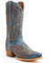 Image #1 - Dan Post Men's Triton Western Boots - Snip Toe, Blue, hi-res