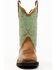 Image #4 - Justin Women's Raya Performance Western Boots - Broad Square Toe, Brown, hi-res