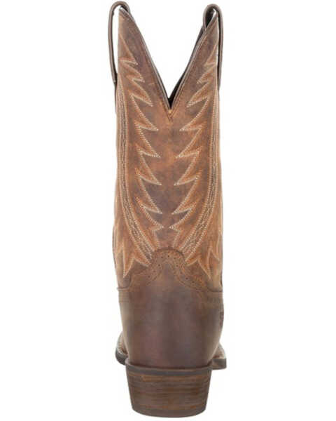 Image #4 - Durango Men's Rebel Frontier Western Performance Boots - Square Toe, Brown, hi-res