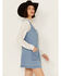 Image #3 - Cleo + Wolf Women's Rigid Oakes Medium Wash A-Line Denim Dress, Medium Wash, hi-res