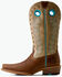 Image #2 - Ariat Women's Lucera Performance Western Boots - Square toe, Brown, hi-res