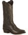 Image #1 - Abilene Women's Cowhide Western Boots - Round Toe, Black, hi-res