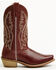 Image #2 - Laredo Women's Vera Western Boots - Square Toe, Red, hi-res