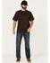 Image #1 - Ariat Men's Rebar M5 Durastretch Dark Wash Low Rise Straight Jeans, Denim, hi-res