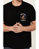 Image #3 - Brixton Men's Boot Barn Exclusive Americobra Short Sleeve Graphic T-Shirt, , hi-res