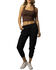 Image #1 - Kimes Ranch Women's Joanie Mid Rise Jogger Sweatpants, Black, hi-res