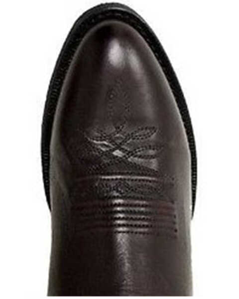 Image #5 - Laredo Men's Embroidered Round Toe Western Boots, Black Cherry, hi-res