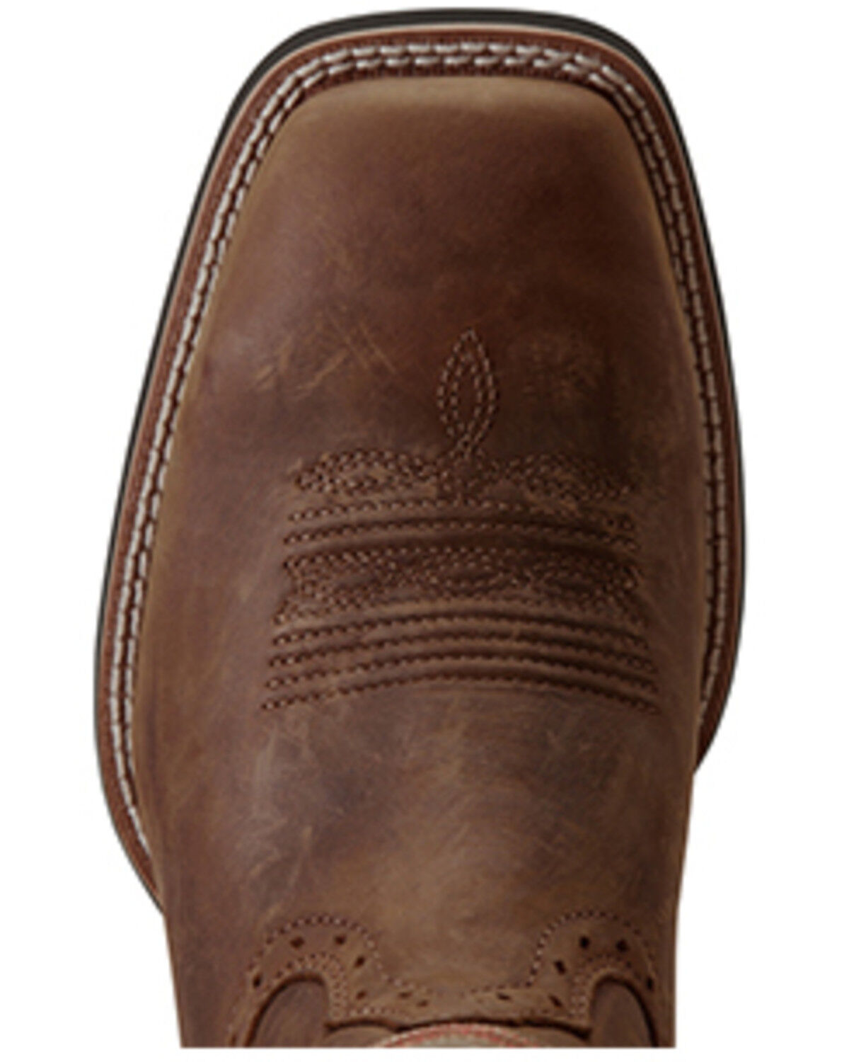 Image #4 - Ariat Men's Sport Western Performance Boots - Broad Square Toe, Brown, hi-res
