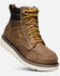 Image #1 - Keen Men's Cincinnati 6" Waterproof Boots - Round Toe, Brown, hi-res