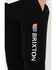 Image #2 - Brixton Men's Alton Line Fleece Jogger, Black, hi-res