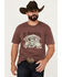 Image #1 - Moonshine Spirit&reg; Men's El Borracho Short Sleeve T-Shirt, Light Red, hi-res