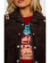 Image #4 - Scully Women's Boar Suede Beaded Fringe Jacket, Brown, hi-res