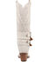 Image #4 - Dingo Women's Buck Wild Suede Tall Western Boots - Round Toe, White, hi-res