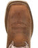 Image #6 - Durango Boys' Rebel Desert Camo Western Boots - Square Toe, Brown, hi-res