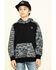 Image #4 - Ariat Boys' Digi Camo Patriot Hooded Sweatshirt, Grey, hi-res