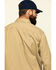 Image #5 - Carhartt Men's Rugged Flex Rigby Long Sleeve Work Shirt - Tall, Beige/khaki, hi-res