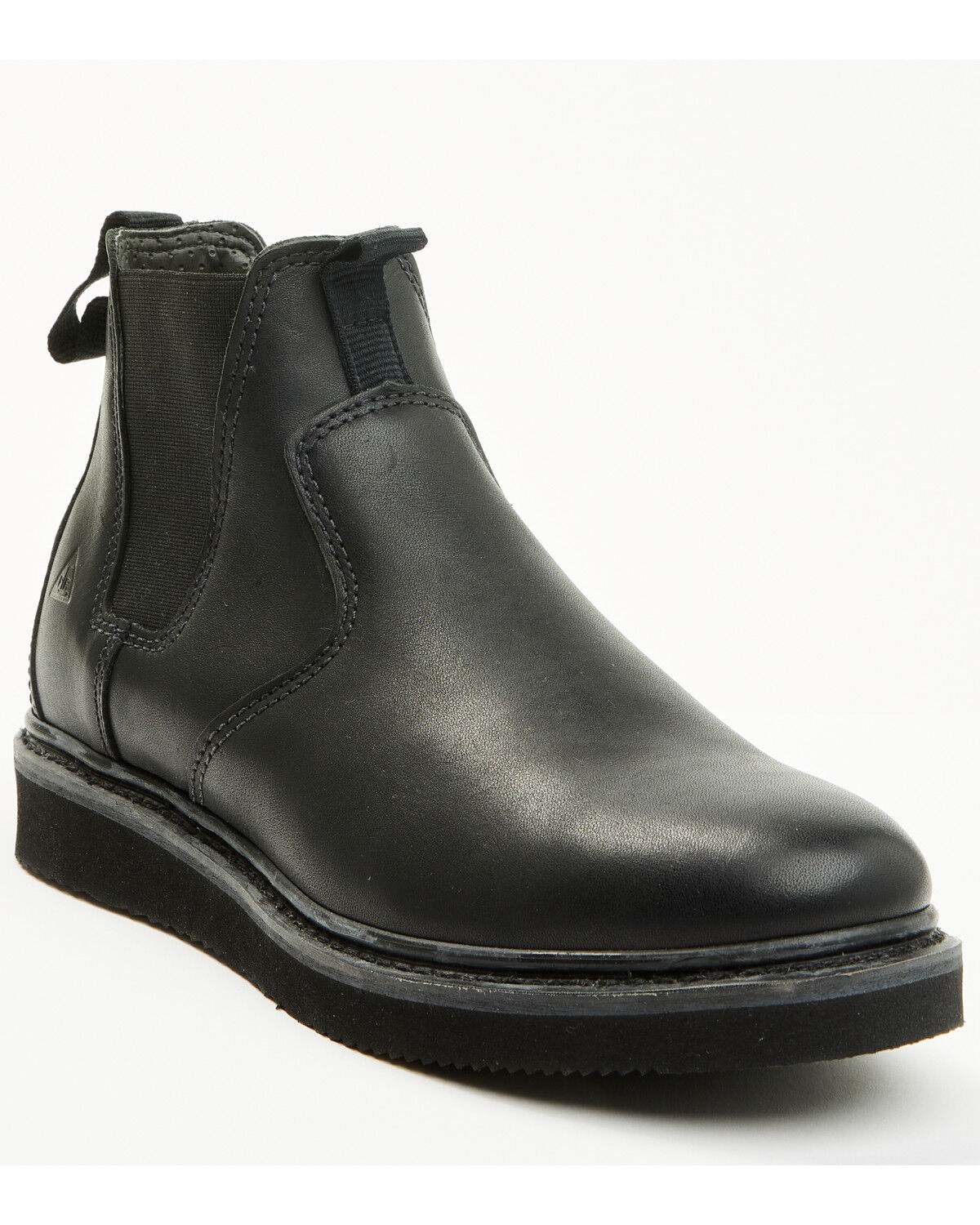 Image #1 - Hawx Men's 5.5" Pull-On Chelsea Work Boots - Soft Toe, Black, hi-res