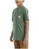 Image #2 - Carhartt Boys' Short Sleeve Pocket T-Shirt , Green, hi-res