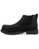 Image #3 - Twisted X Men's 4" Chelsea Moc Work Boots - Nano Toe, Black, hi-res