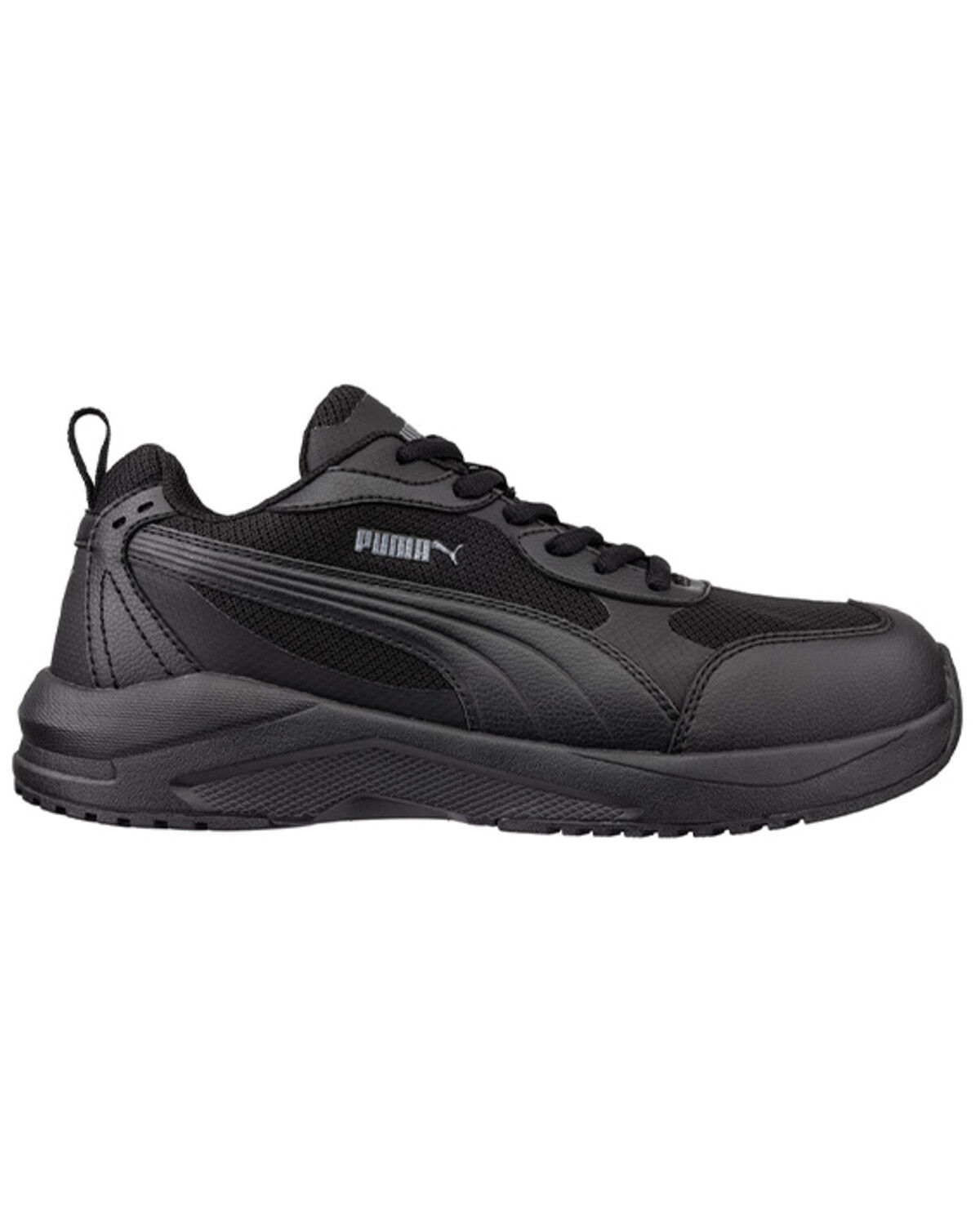 Image #1 - Puma Safety Men's Shift Low Work Shoes - Steel Toe, Black, hi-res